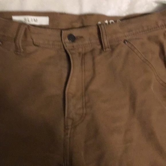 Brown GAP Slim 32x40 pants - Picture 2 of 7